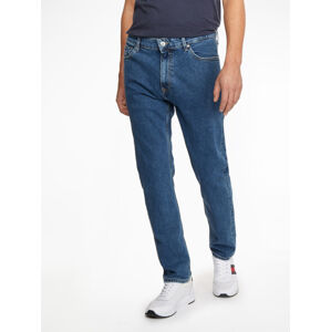 Tommy Jeans pánské tmavě modré džíny DAD JEAN  - 33/34 (1BK)